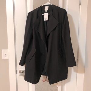 Black coat